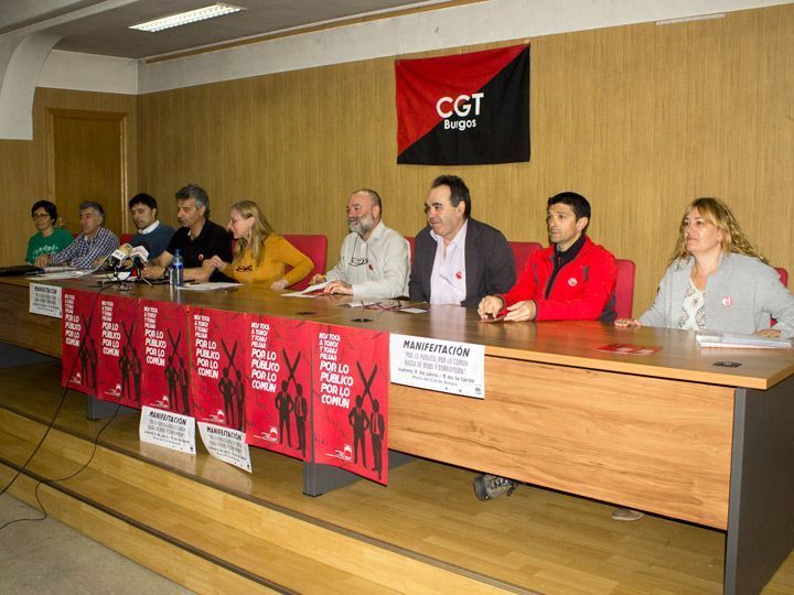 CGT quiere involucrar a los ciudadanos en la defensa de los servicios y el empleo públicos