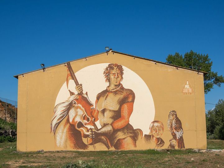 ‘Murales de Leyenda’, o cómo conocer la Tierra de Lara a través del arte