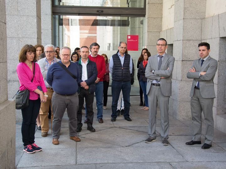 La Subdelegación del Gobierno se suma al minuto de silencio por el atentado de Londres