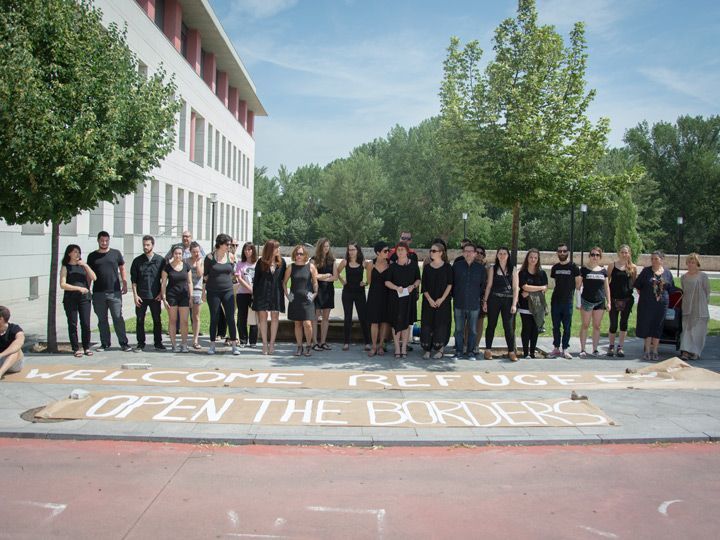 La comunidad universitaria se suma a las reivindicaciones del Día Mundial del refugiado