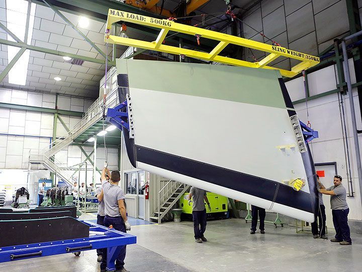 Aciturri completa la primera entrega para el BelugaXL de Airbus