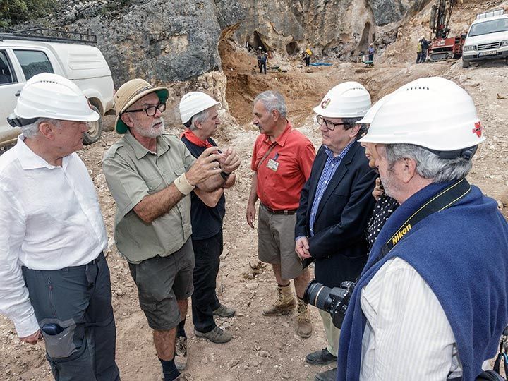 Los yacimientos de Atapuerca se promocionarán a través del Instituto Cervantes