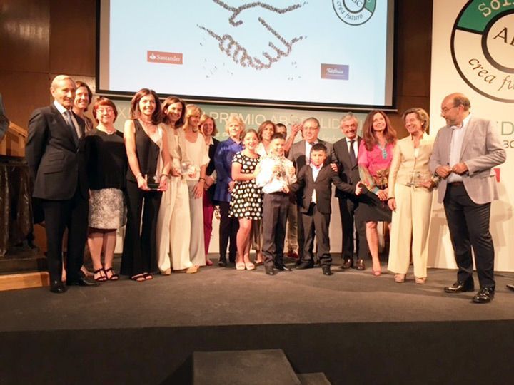 Los voluntarios de la UBU reciben el premio solidario de ABC