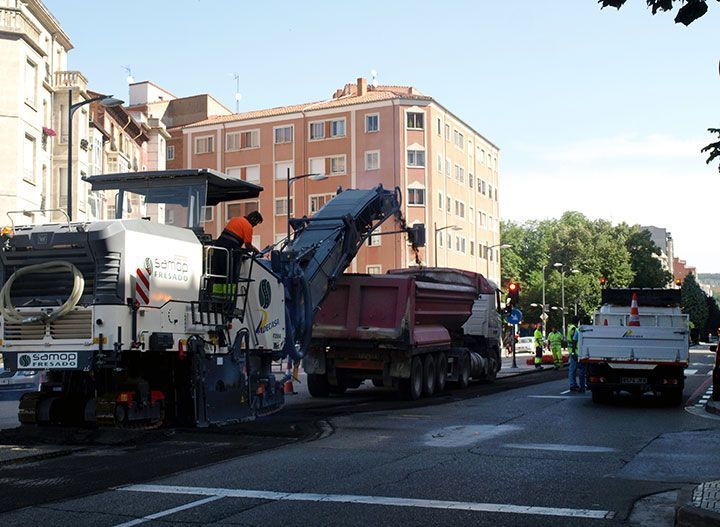 Arranca la campaña de asfaltado con obras en la Avenida del Cid