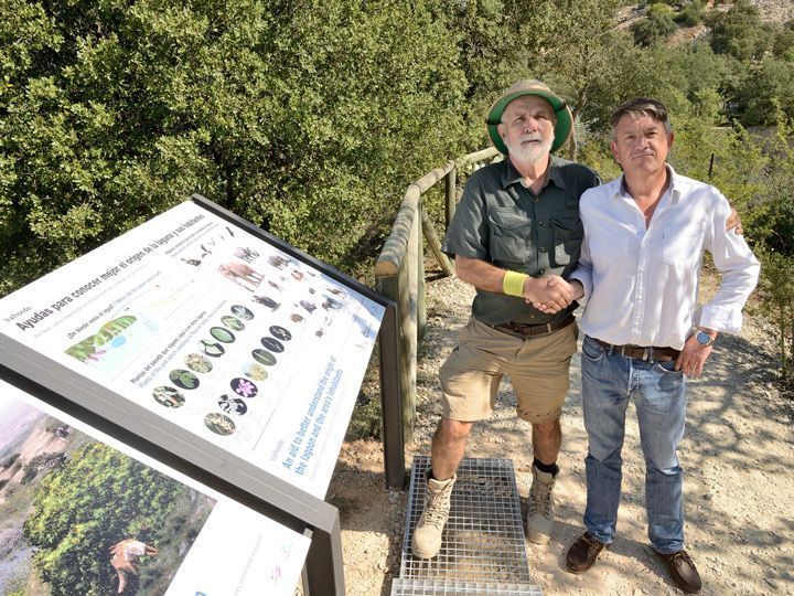 La empresa burgalesa CRECE asume el mantenimiento del sendero botánico de Atapuerca