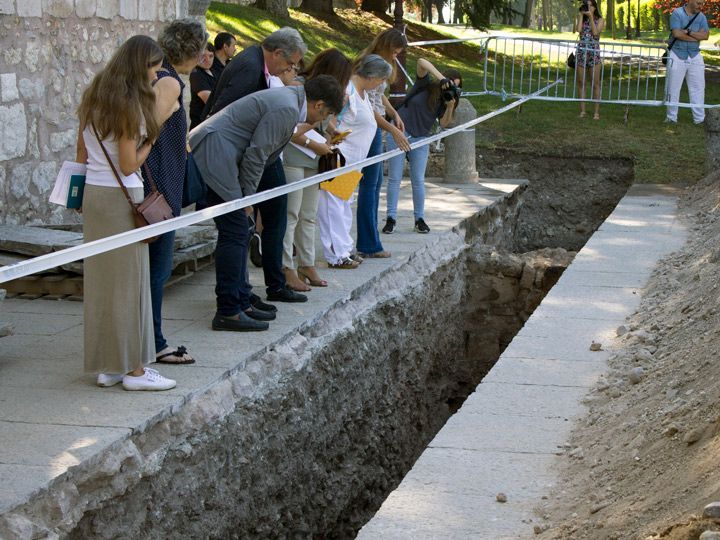 Visitas guiadas a la excavación del Solar del Cid