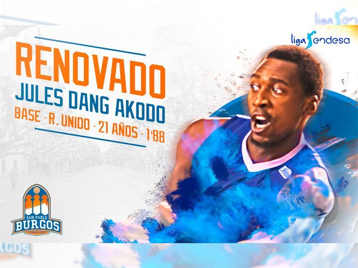 Jules Akodo seguirá apoyando al San Pablo Burgos