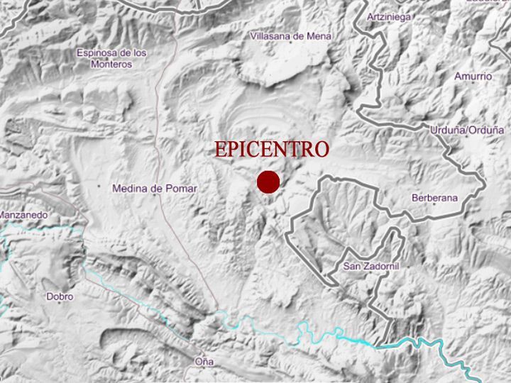 Registran un terremoto de 3,1 en la escala richter en Las Merindades
