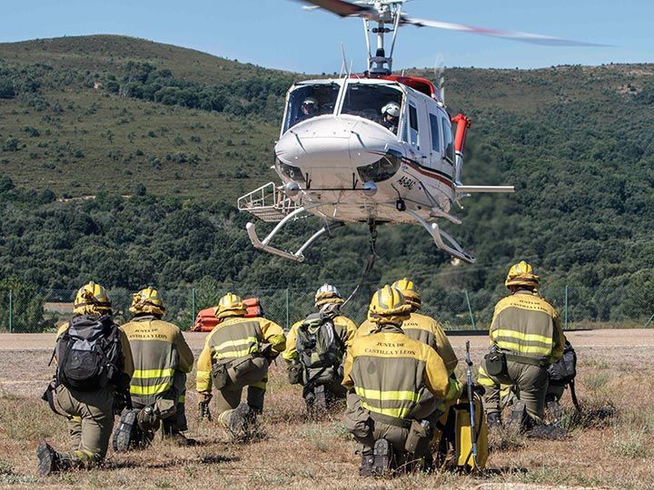 La Junta declara principios de octubre como época de peligro medio de incendios forestales