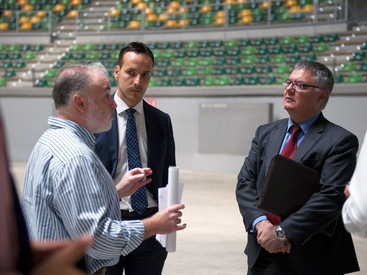 Roca: “El Coliseum va a ser uno de los grandes pabellones de la Liga Endesa”