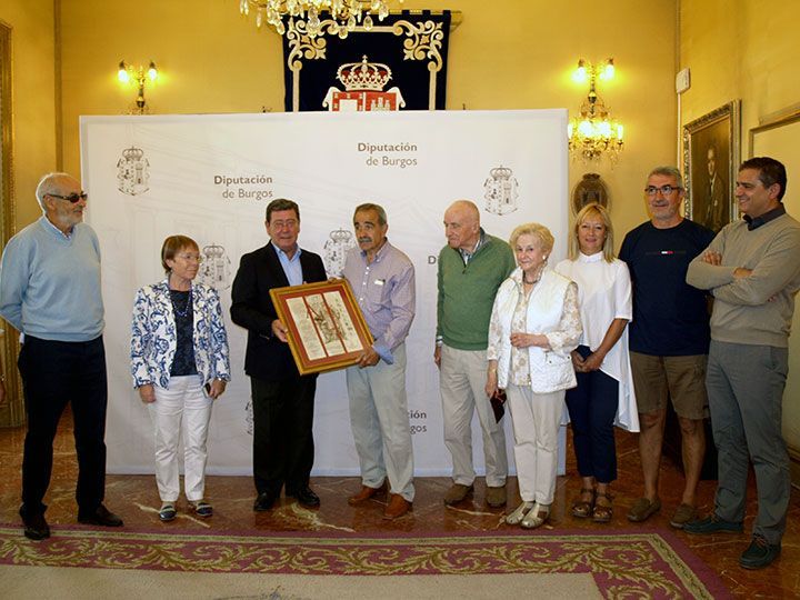 Camino del Cid reconoce con su ‘Álvar Fáñez’ las rutas de la cidiana ‘Tierra Pinares’