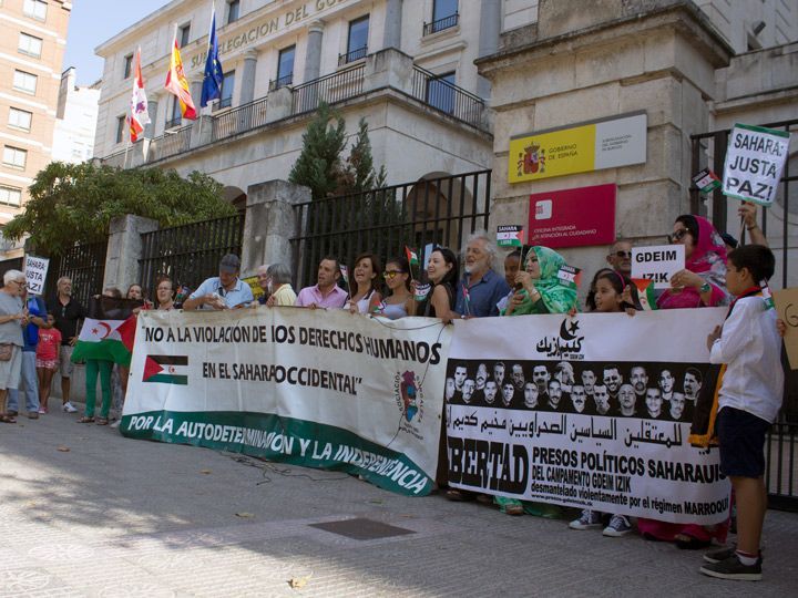 Una treintena de personas piden la anulación de los juicios contra activistas saharauis