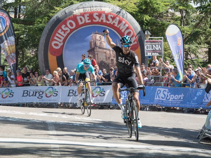 Primer golpe de autoridad de Mikel Landa en la Vuelta