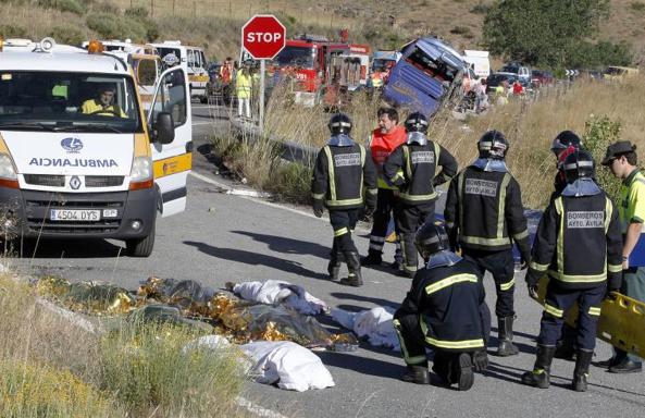 Empieza en Ávila el juicio por el accidente de autobús de Tornadizos