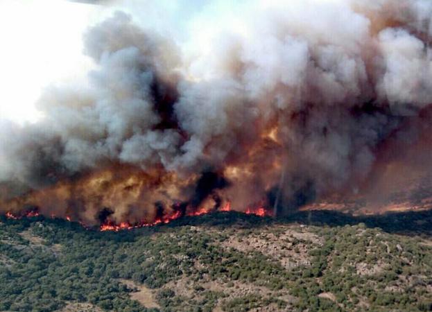 El incendio de Medinilla en Ávila alcanza el nivel 2 de peligrosidad