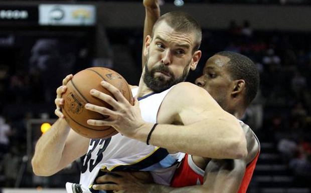 Marc Gasol brilla y los Grizzlies ganan a los Rockets en el duelo de invictos