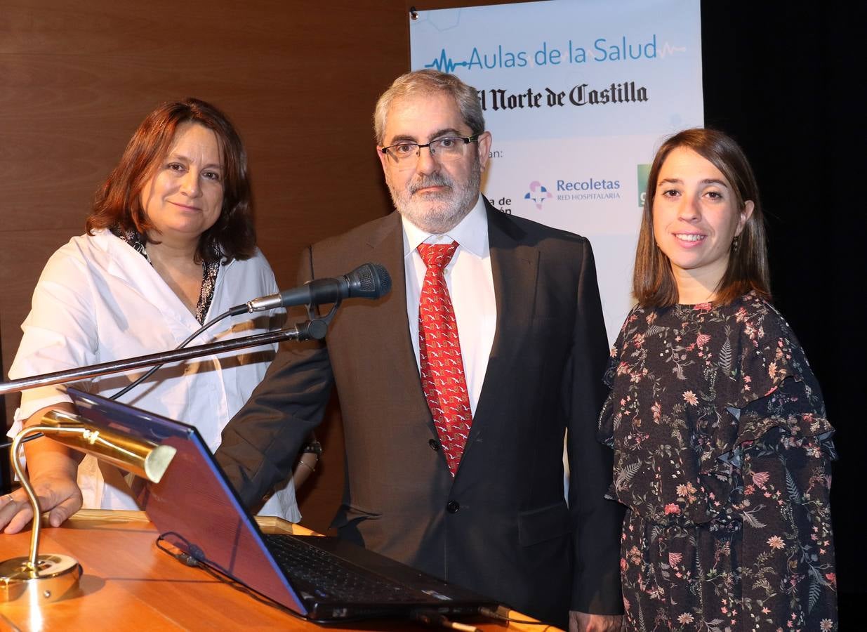 El doctor Carlos Disdier, en la Aulas de la Salud de El Norte de Castilla