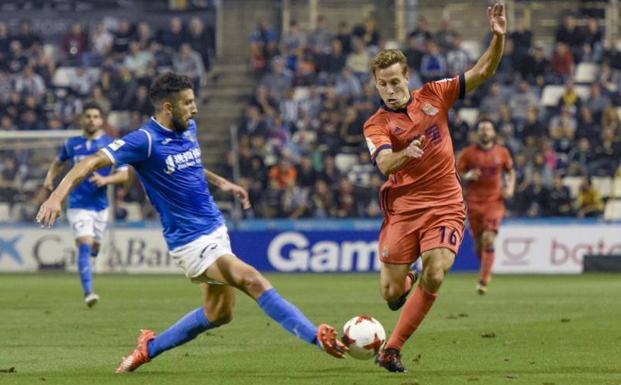 Un golazo de Canales pone en ventaja a la Real