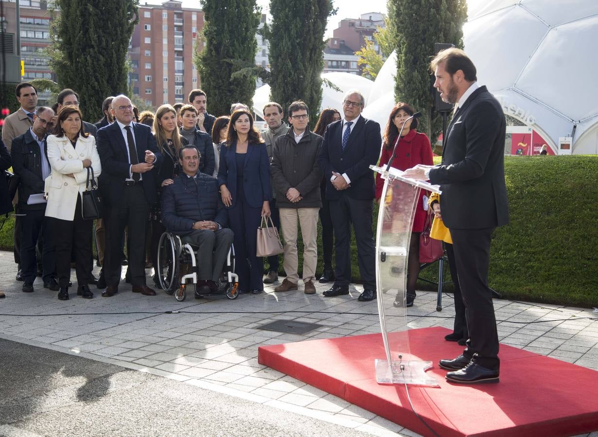 Inauguración de la calle Miguel Ángel Blanco en Valladolid