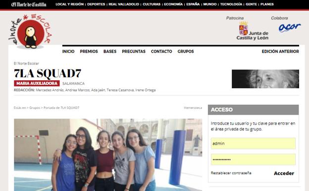 El equipo ‘7LA SQUAD7’, segundo ganador semanal de El Norte escolar