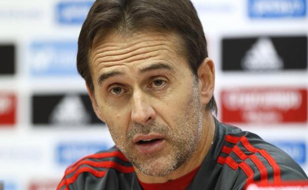 Lopetegui: «Tenemos que aprovechar estos partidos para ser mejores»