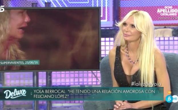 Yola Berrocal mantuvo una relación con un famoso tenista