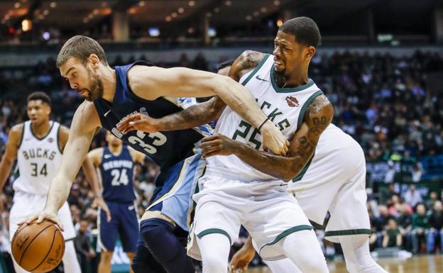 Un 'doble-doble' de Marc Gasol no evita la derrota de los Grizzlies