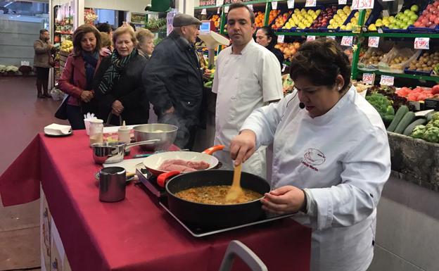 La cocina en directo como promoción