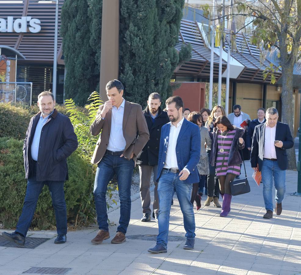 Reunión en Valladolid de la Permanente del PSOE con la Comisión Ejecutiva de Castilla y León