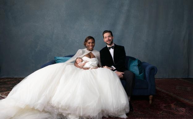 Espectaculares fotos de la boda de Serena Williams y Alexis Ohanian