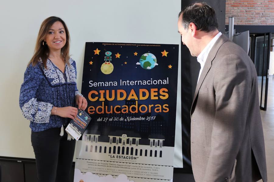 Más de 1.200 escolares burgaleses participan en la Semana Internacional de las Ciudades Educadoras