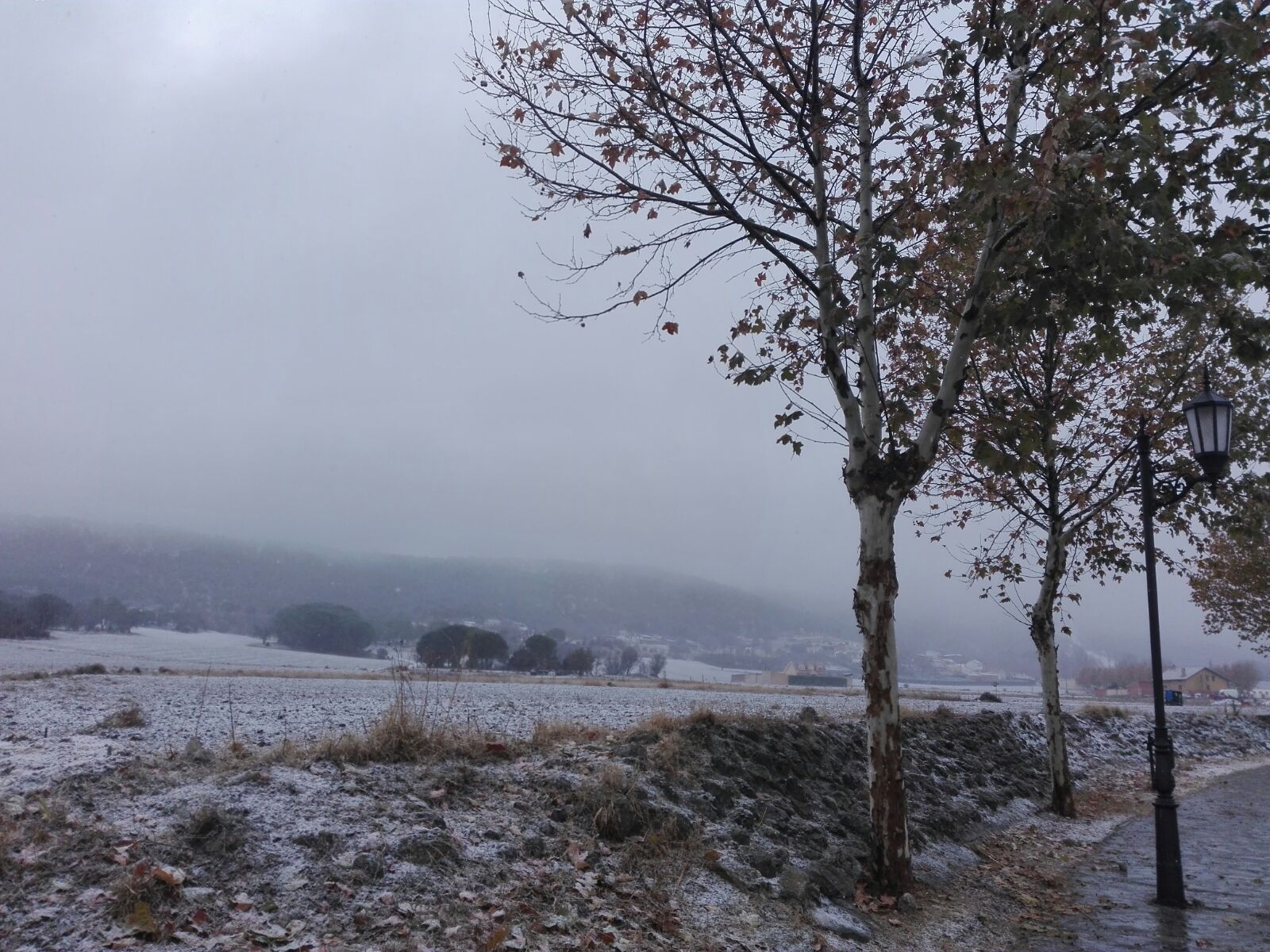 Nieve en la provincia de Valladolid