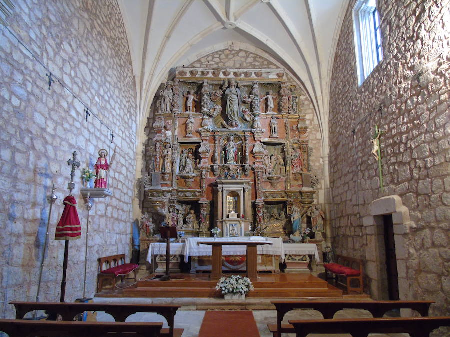 Cardeñuela Riopico inicia una campaña para recaudar fondos y restaurar el retablo de su iglesia