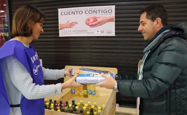 Burgos se vuelve a volcar con el Banco de Alimentos