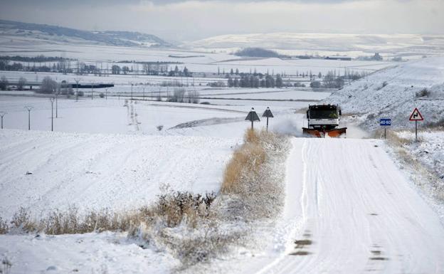 Activada la fase de alerta por nevadas en ocho provincias de Castilla y León