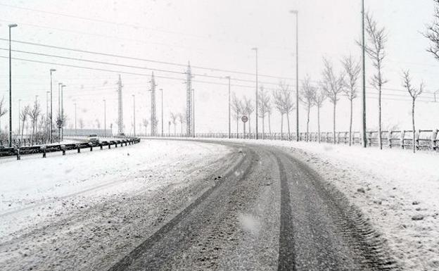 Desactivada la alerta por nieve en la zona norte de Burgos
