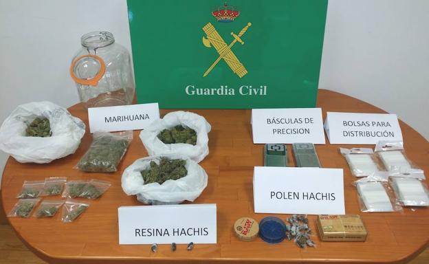 Detenido en Las Merindades un varón de 18 años por presunto tráfico de drogas