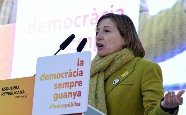 Forcadell amenaza al Estado: «No frenará la república»