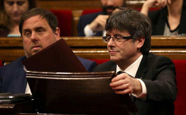 Junqueras dice que Puigdemont avisó de que si se mantenía la DUI habría muertos