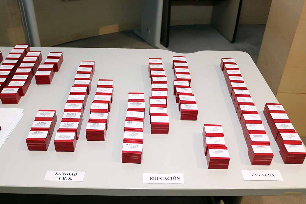 Los empleados distinguidos por la Junta de Castilla y León