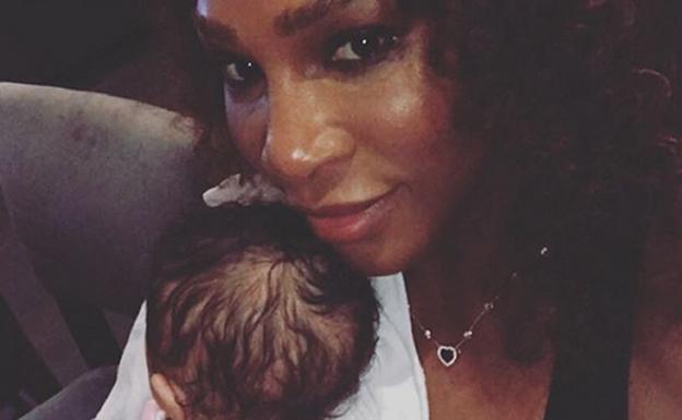 Serena Williams, estresada tras el nacimiento de su hija Alexis