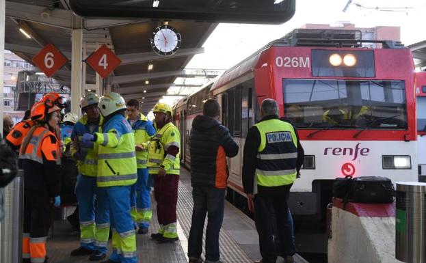 Dados de alta los dos heridos graves en el accidente de tren en Alcalá de Henares