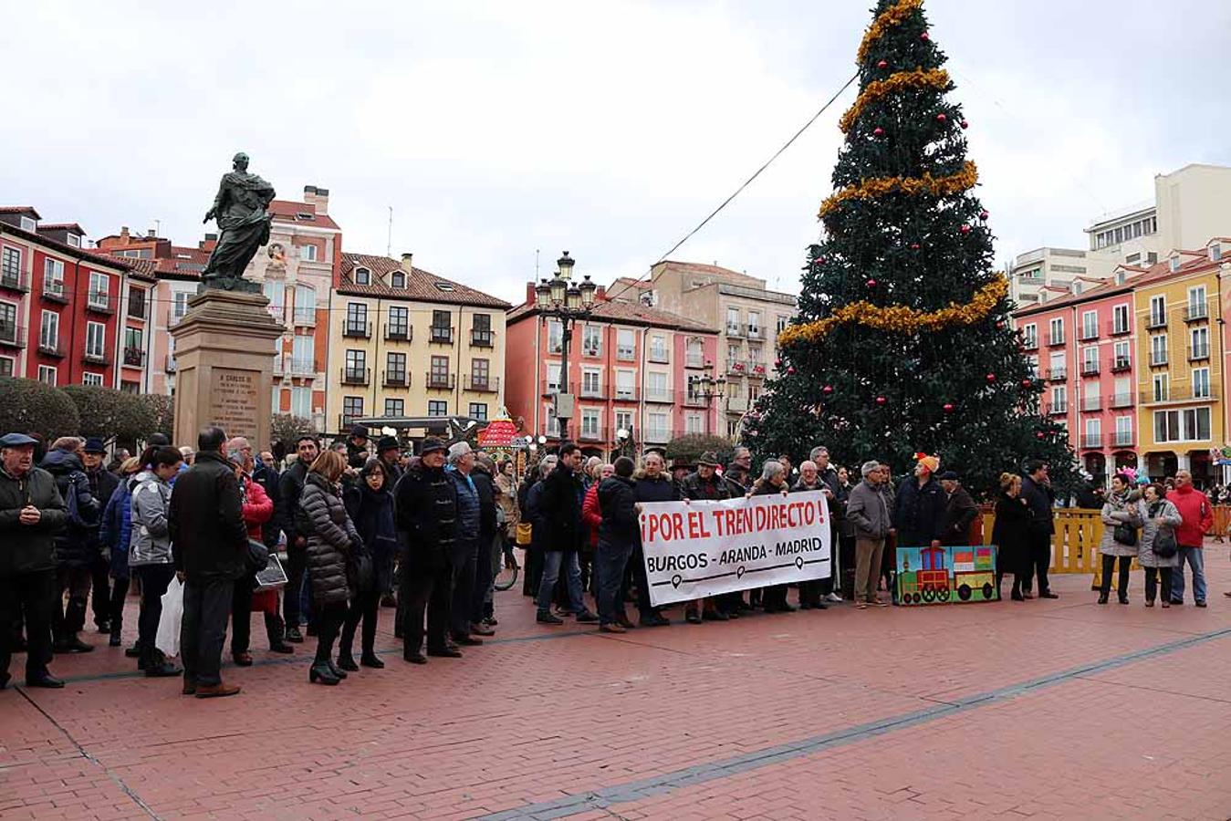 Concentración por el Tren Directo