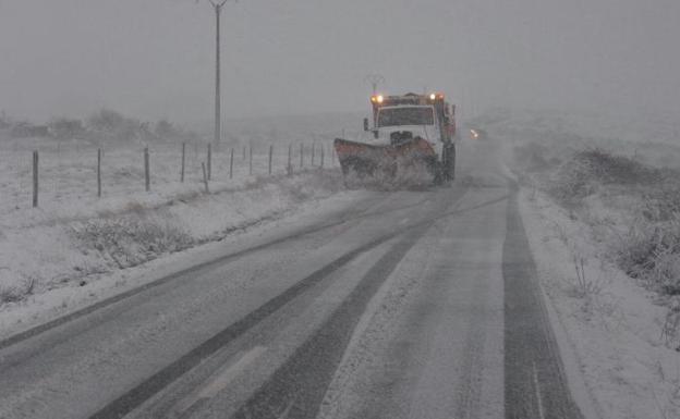 Alerta por nevadas en Castilla y León todo el fin de semana de Reyes