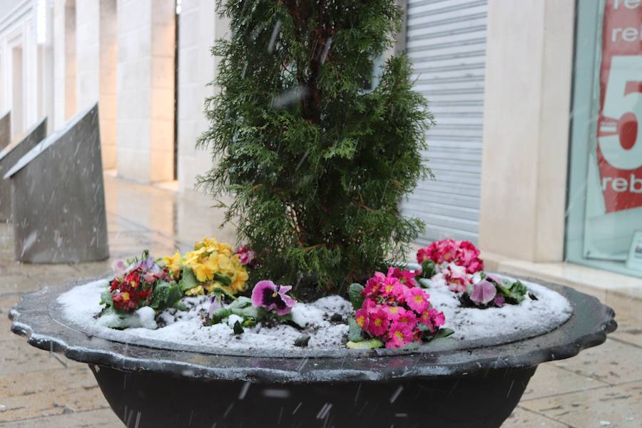 Vuelve la nieve a Burgos, con aviso amarillo para jueves y viernes