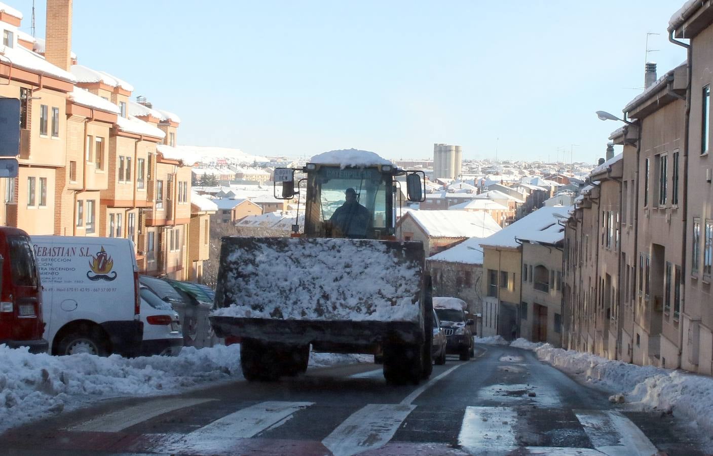 Segovia se viste de blanco