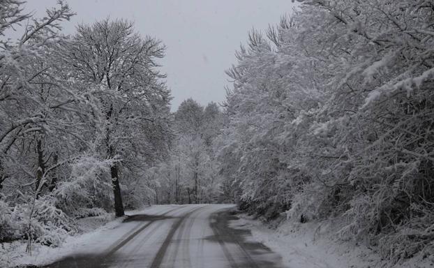 Vuelve la nieve a la provincia, acompañada de mínimas bajo cero