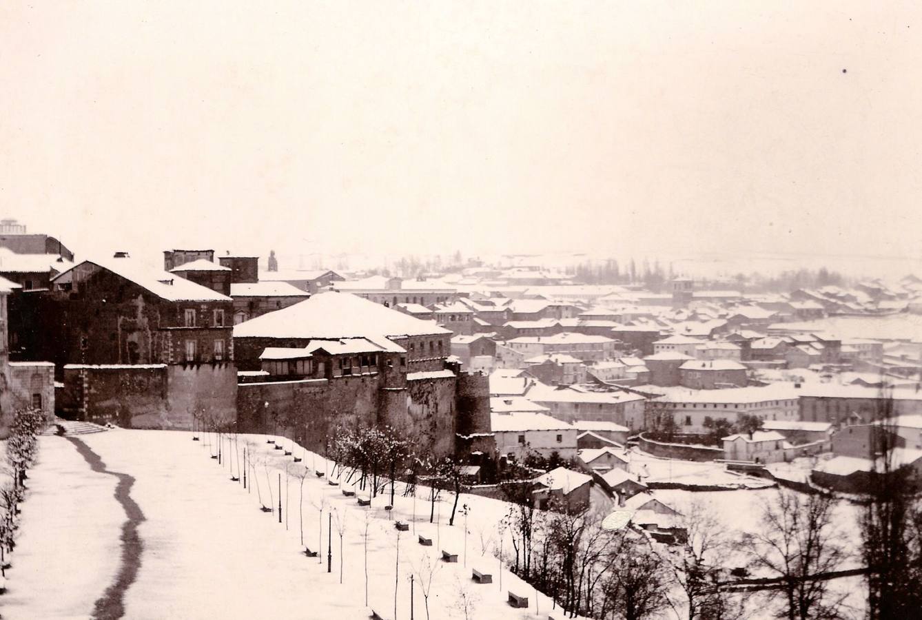 Nevadas históricas en Segovia