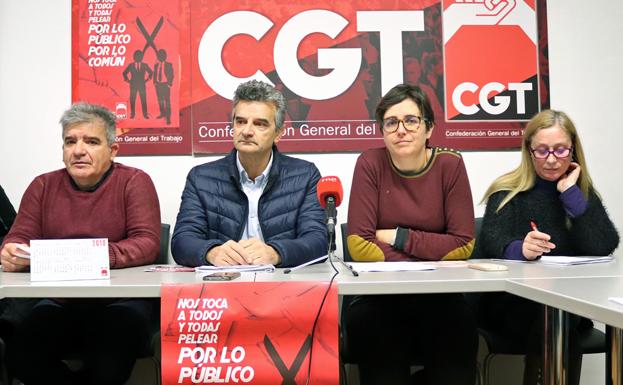 La CGT exige la recuperación de 1.100 empleos públicos perdidos en los últimos años