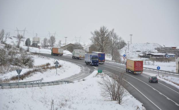 Previsión de nevadas y fuertes rachas de viento en toda la Comunidad salvo Valladolid